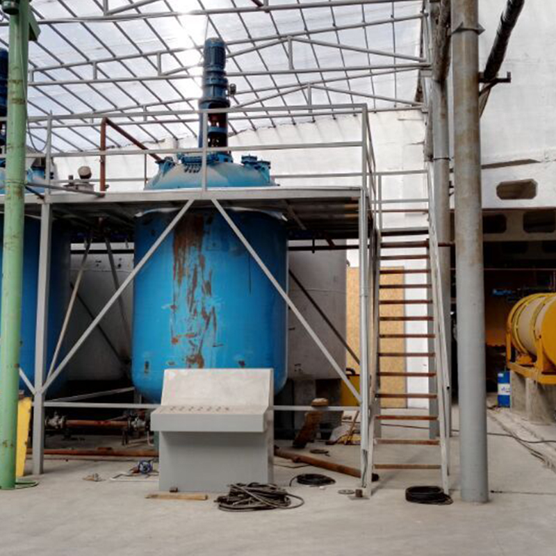 Rubber making equipment reaction kettle