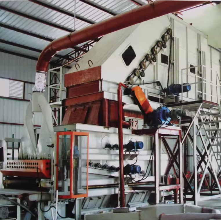 Full Automatic mdf board making machine mdf production line