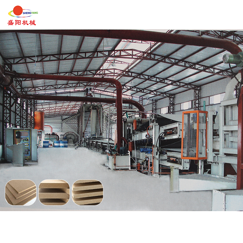 China Manufacturer Price MDF Making Machine Automatic Paperboard Fiberboard Production Line