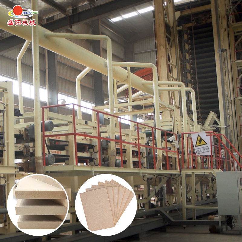 Reasonable Price MDF PB Making Machine Particle Board Production Line Chipboard Production Line for Sale